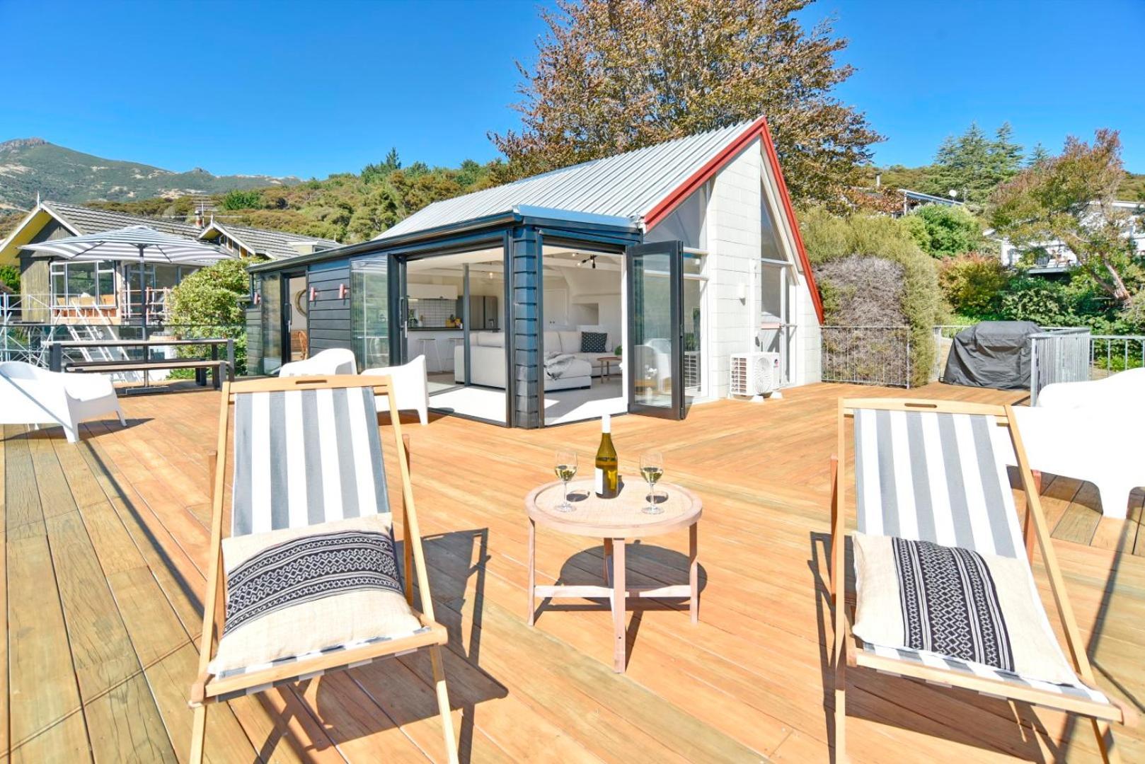 Akaroa Harbour View - Christchurch Holiday Homes Eksteriør bilde