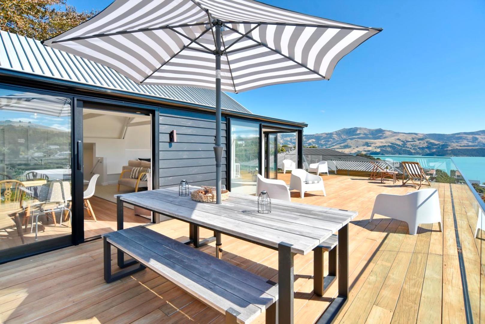 Akaroa Harbour View - Christchurch Holiday Homes Eksteriør bilde