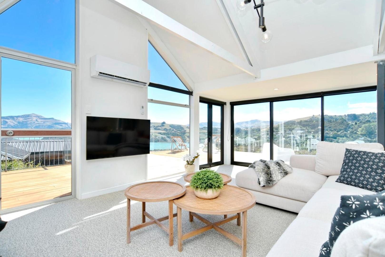 Akaroa Harbour View - Christchurch Holiday Homes Eksteriør bilde