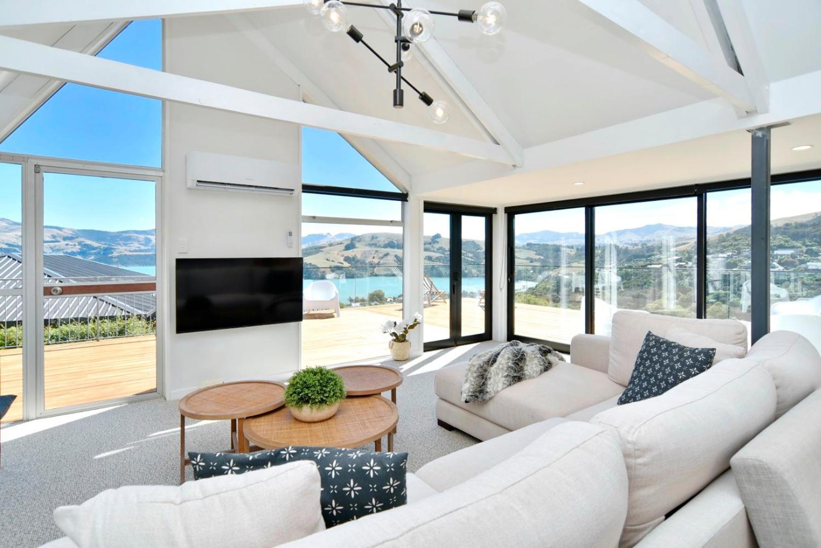 Akaroa Harbour View - Christchurch Holiday Homes Eksteriør bilde