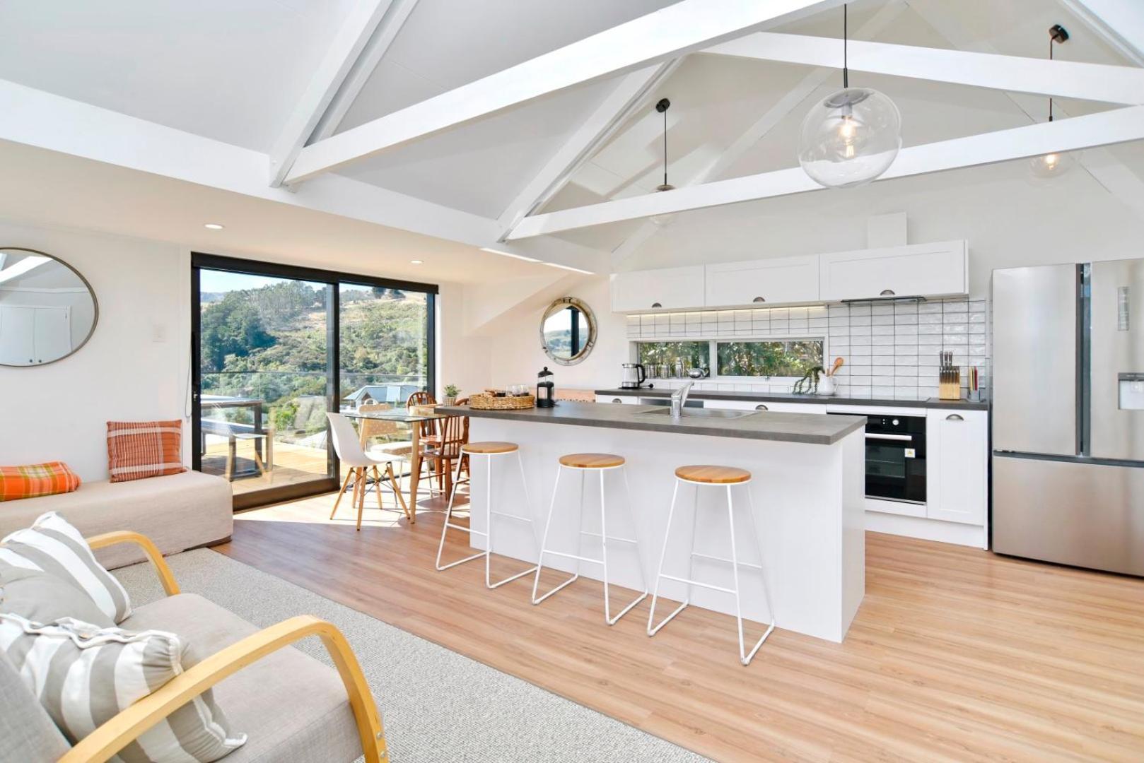 Akaroa Harbour View - Christchurch Holiday Homes Eksteriør bilde
